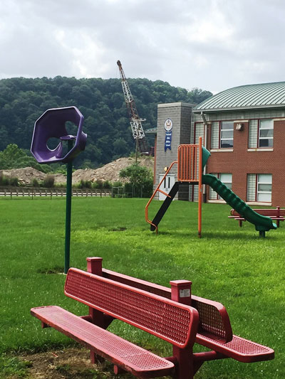 mining at a elementary school